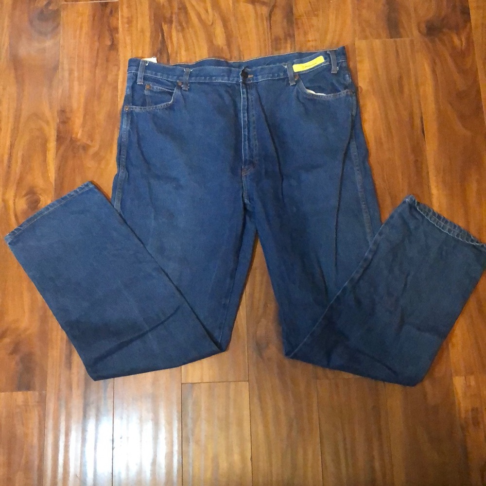 Means Blue Jeans Dickies Size 42/34 Heavy Duty
